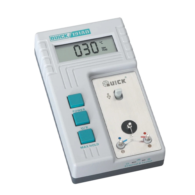 Gun to measure temperatures Quick 191AD soldering temperature tester for soldering temperature calibration