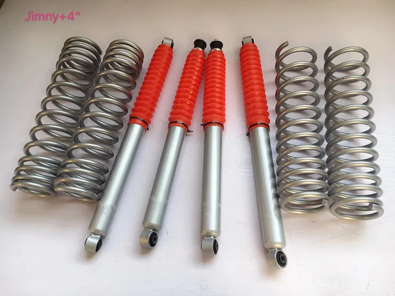 twin tube shock absorber 2pcs front and 2 pcs rear set suspension and coil springs manufacturer for Nissan Partol Y61 twin tube