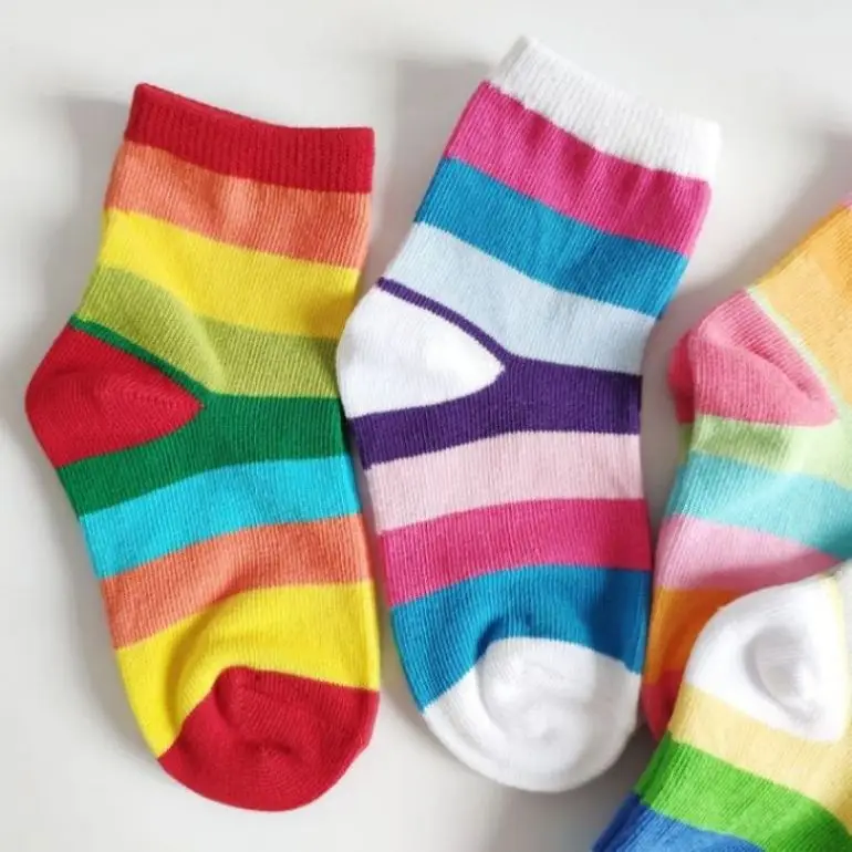 Wholesale Fashion And High Quality Slouch Socks Logo Socks Kids Custom