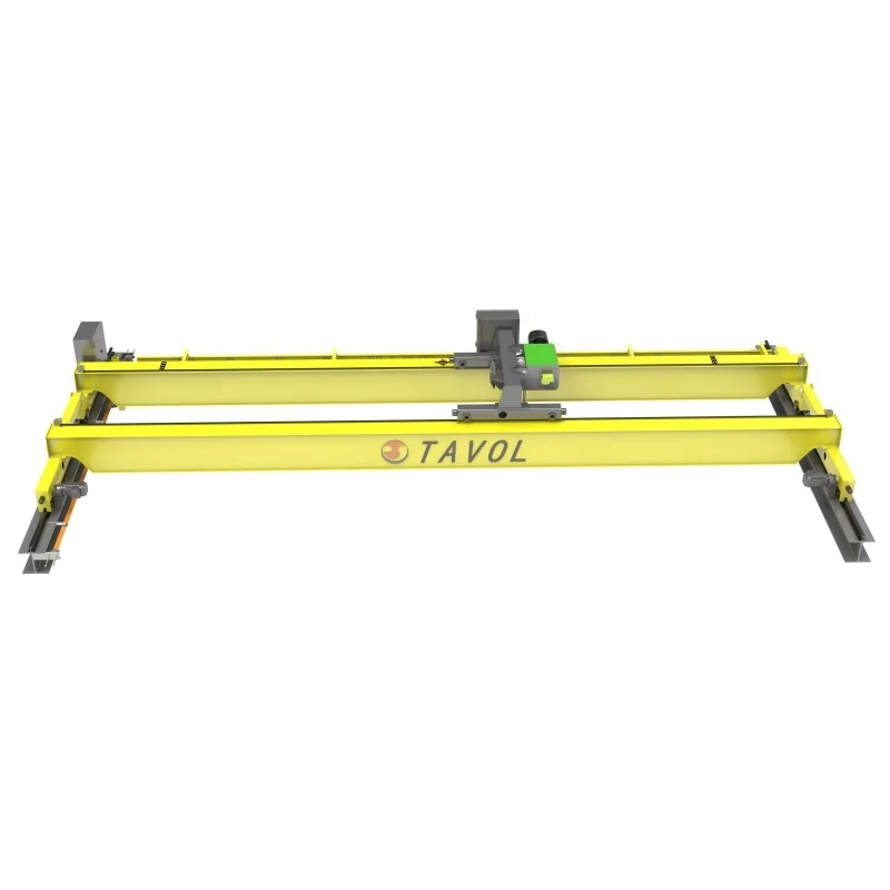 Euro Type Double Girder Overhead Travelling Crane 5 ton 10 ton 15 ton for Machine Maintenance