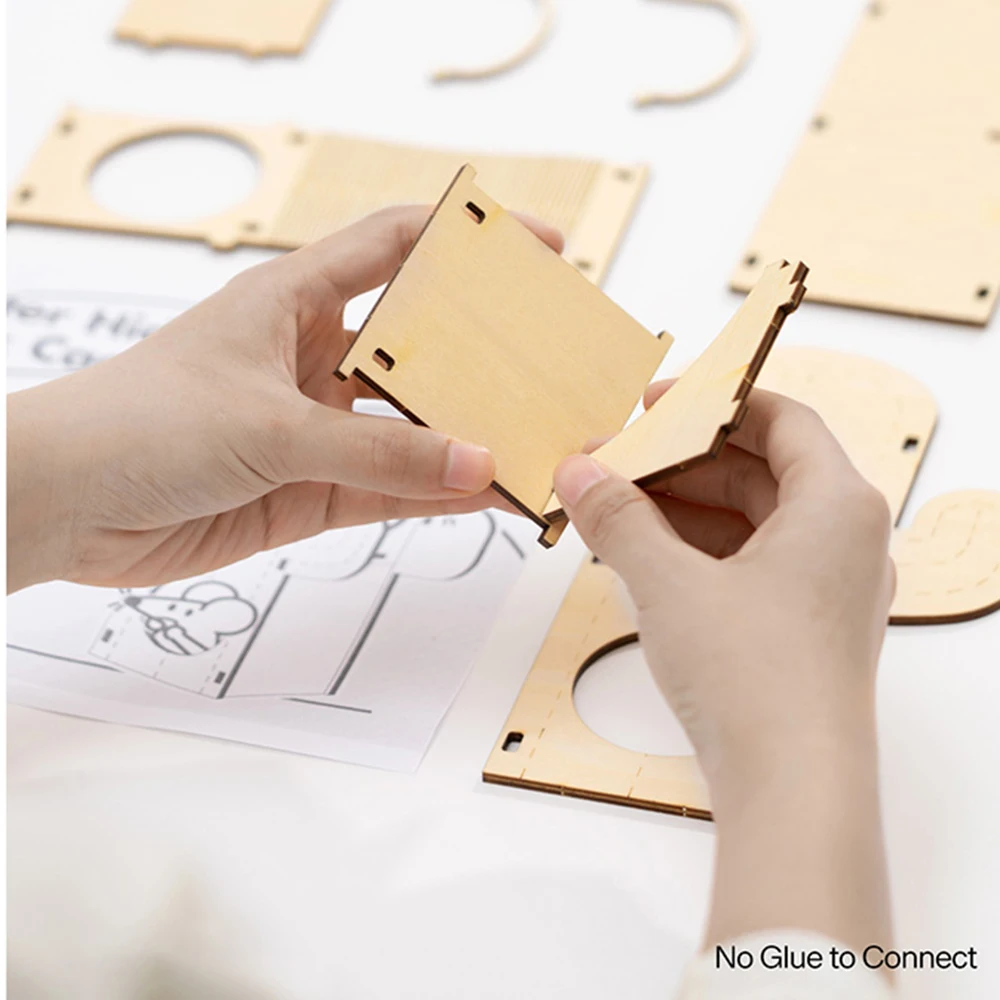 MewooFun New Design Guinea Pig DIY Double/Single Layer Cage Hamster hideout-cactus