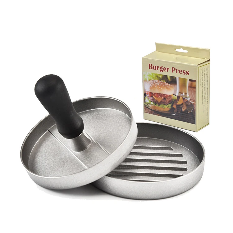 Wholesale Aluminum BBQ Hamburger Machine Home Burger Press Patty Maker Tool