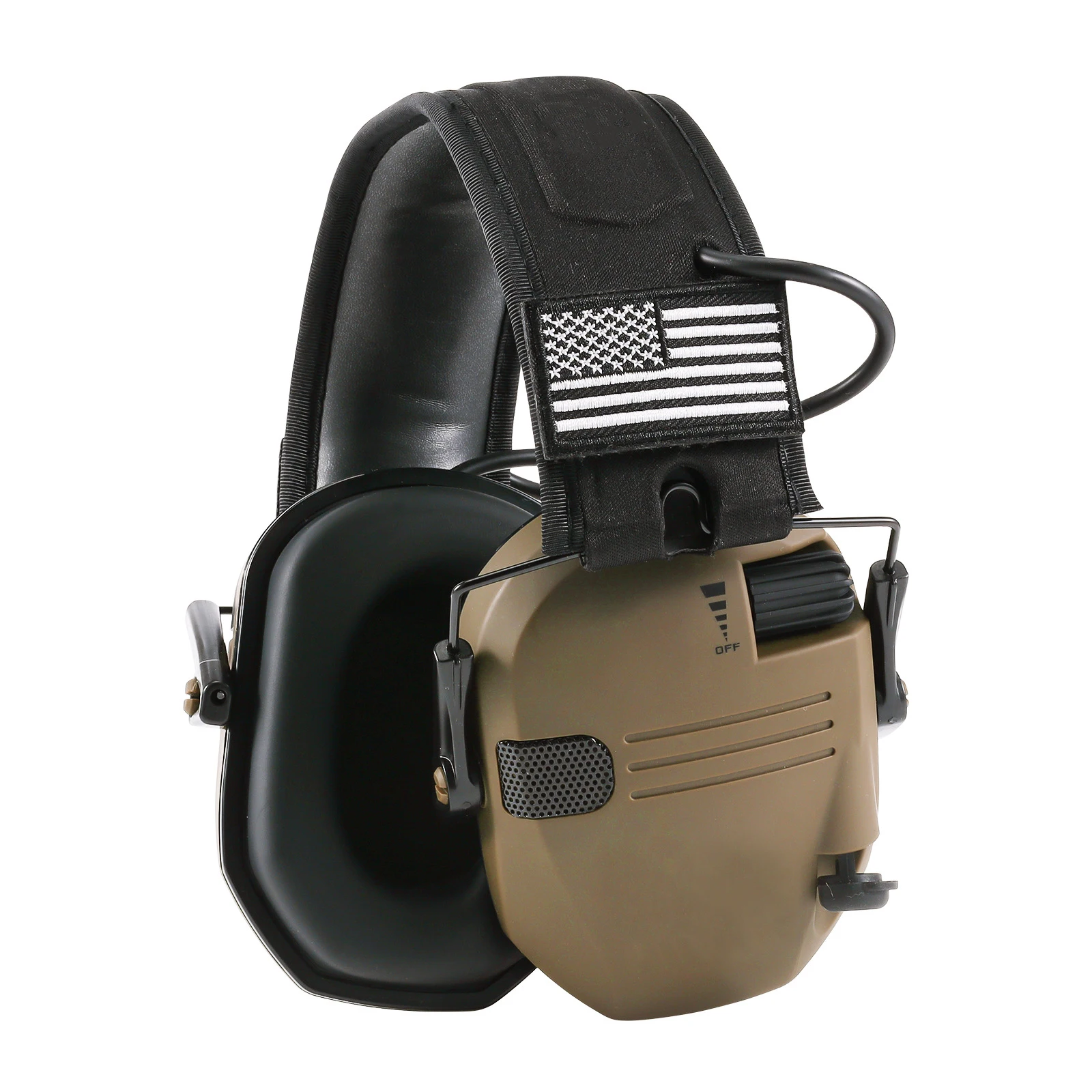 shooter hearing protection 4 Pickup microphones Electronic Protective earmuffs shooting ear muffs Tactical shooting Headphone