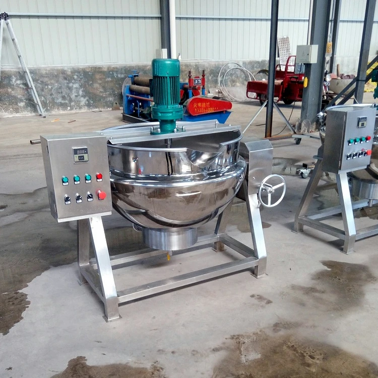 
500L jam making machine/strawberry jam cooking pot/jacketed kettle for jam 