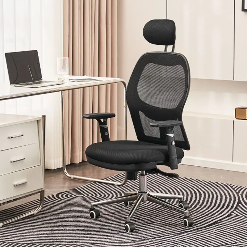 high back ergonomic mesh comfortable adjustable executive staff Work office chair with headrest