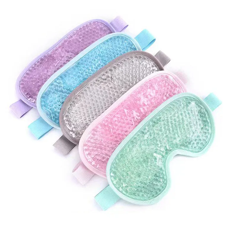 Custom Design Gel Beads Cooling Gel Eye Cold Mask for Head