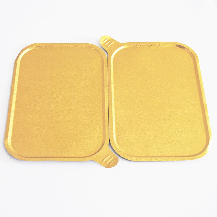 Рельефная алюминиевая легко снимающаяся крышка из фольги для упаковки пищевых контейнеров