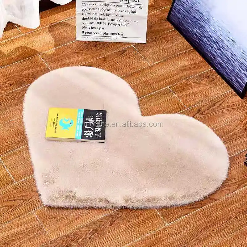 shaggy artificial faux rug fur carpet for Living Room