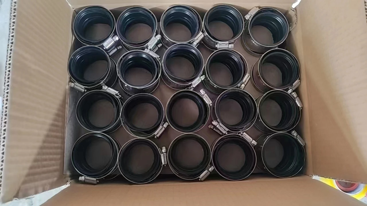 Stainless Steel Hose Clamp A Type Coupling 40-120mm 1.5'-12' Tube Clamp