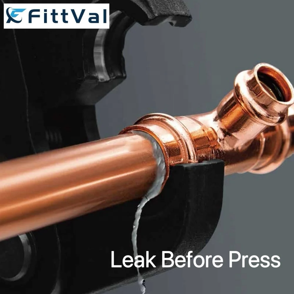 High Quality Copper Fittings Machine Manufacturing Press V Profile Copper Tube Fitting