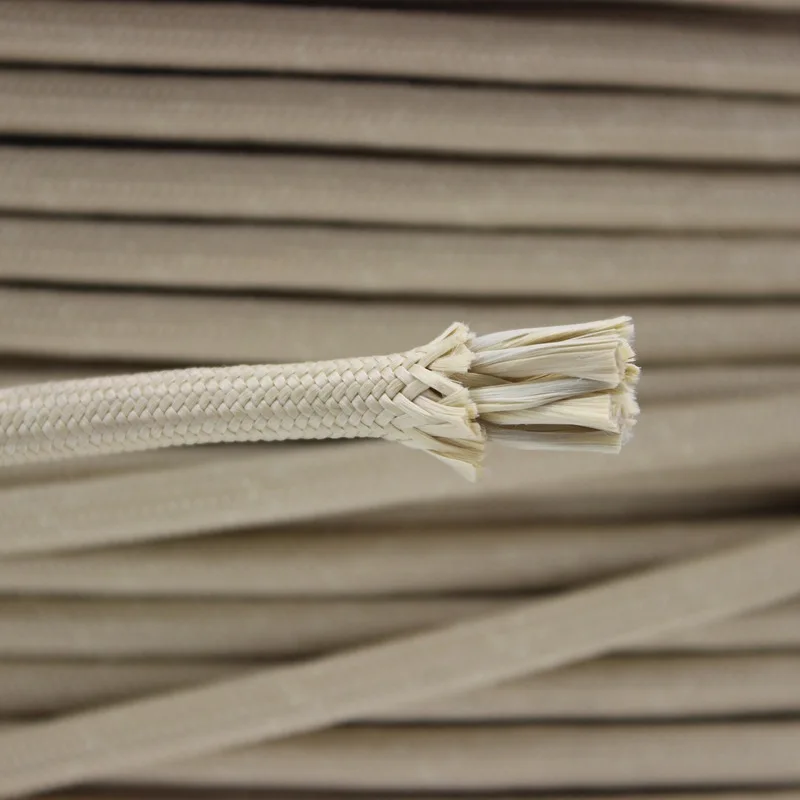 TANPU Aramid Roller Rope Fire Retardant Flame Retardant Heat Insulation Cordage Braided  Glass tempering Machine