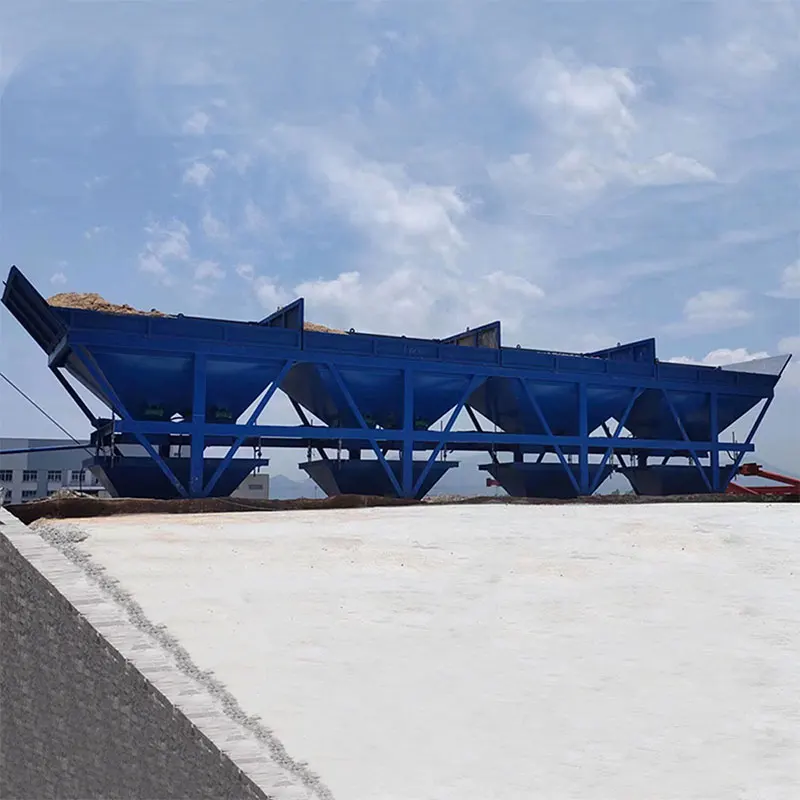 Factory Manufacture PL4800 Four Bins Warehouse Batching Machine 200M3/H  High Efficiency Aggregate Concrete Batching Machine