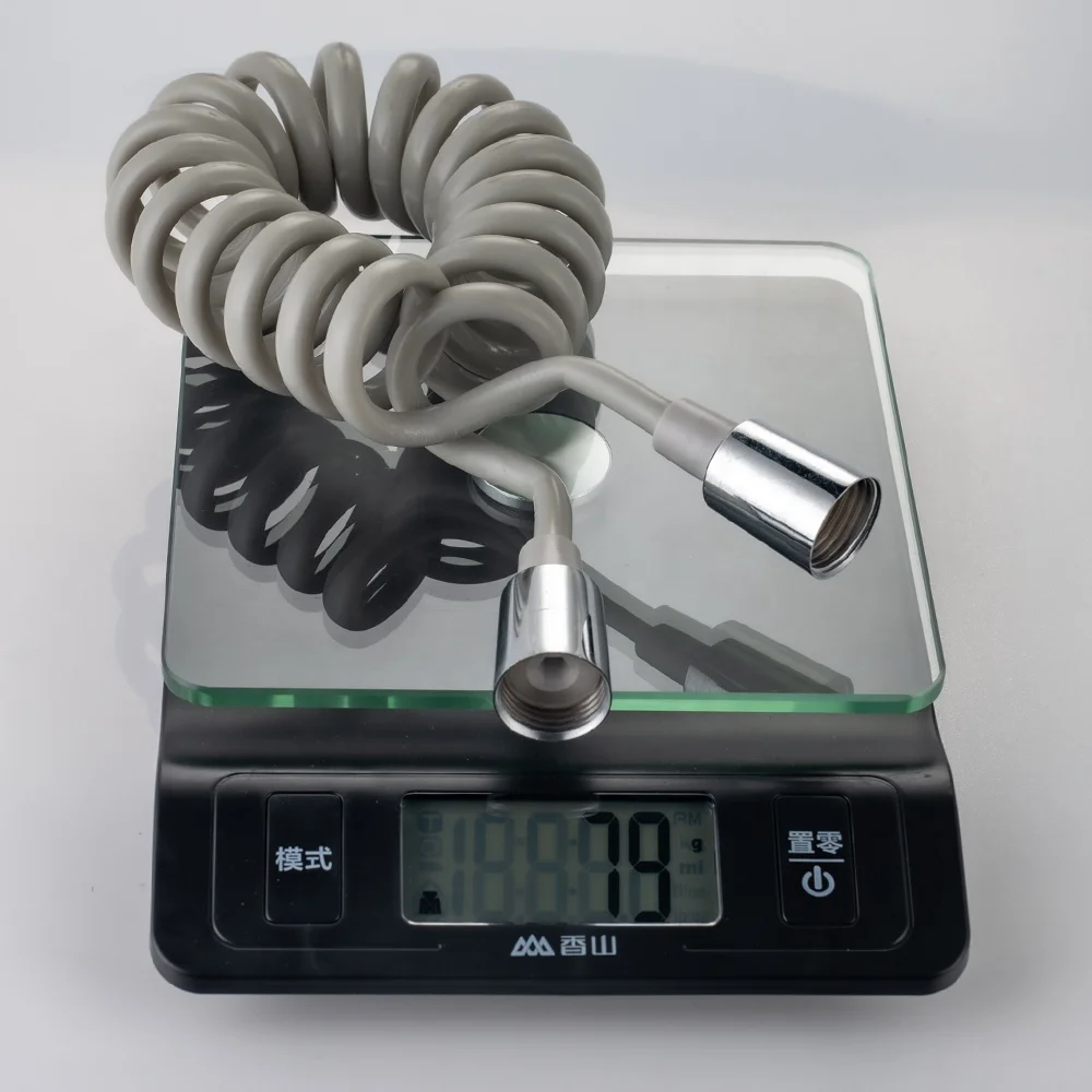 TB-617  stainless steel shower hose abs/pvc/plastic chrome shattaf sprayer bidet set