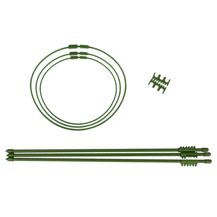 Plant Support Cages, 2 Pcs Garden Plant Stake with Adjustable Rings Tomato Cages Garden Stakes for Plants Climbing Peony Support