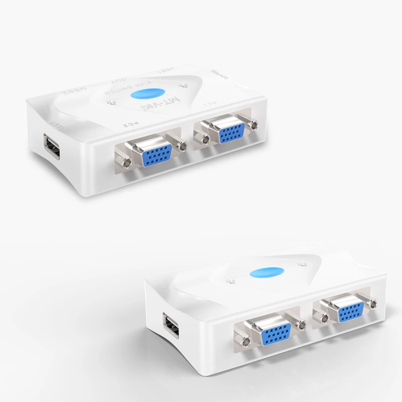 MT-ViKI MT-201KL 2 port 2 in 1 out VGA KVM Switch