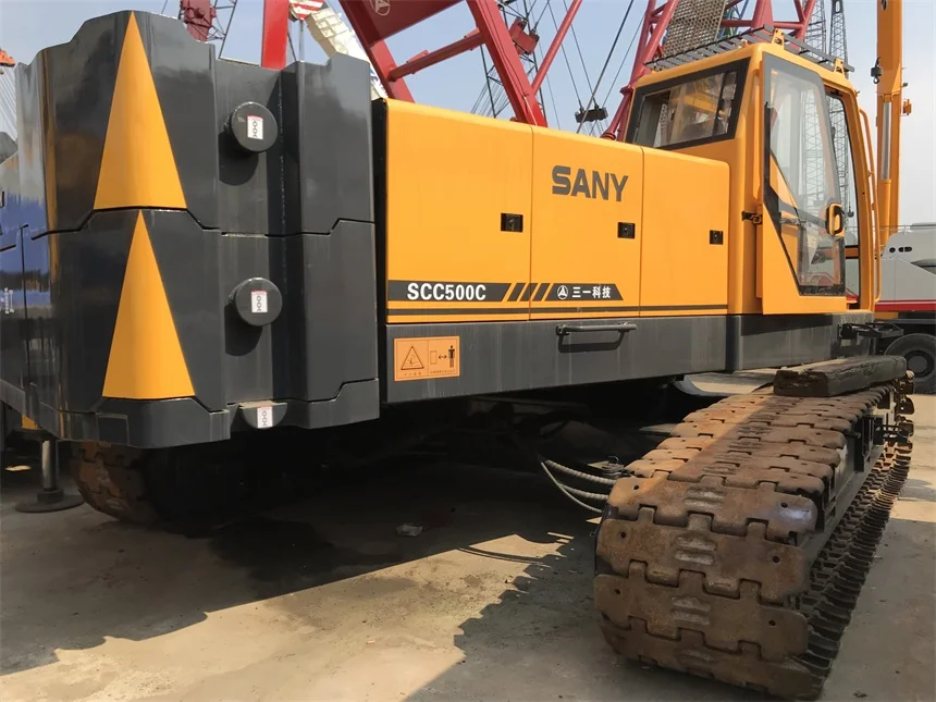 Гусеничный кран SANY SCC500C 50T гусеничный сделано в Китае