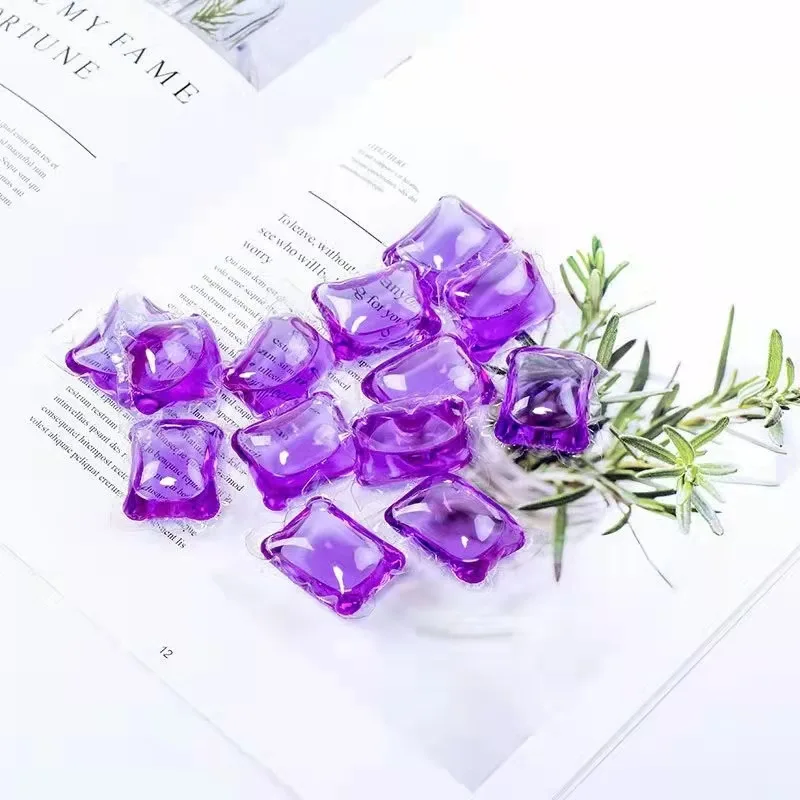 Customizable Cheap Laundry Gel Stains Film Bead Ball Fragrance Laundry Gel Beads Detergent For Washing Clothes