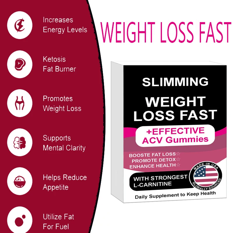 Weight Loss Products Appetite Suppressant Fat Burner Diet Pills Nighttime Metabolism Booster Strong Slimming Pills