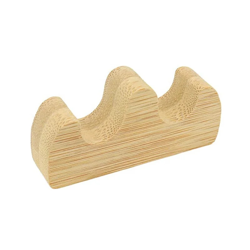 Classic Chinese Writing Brush Rest Stand Wooden Calligraphy Brush Holder for Beginning Calligraphy Practice Painting