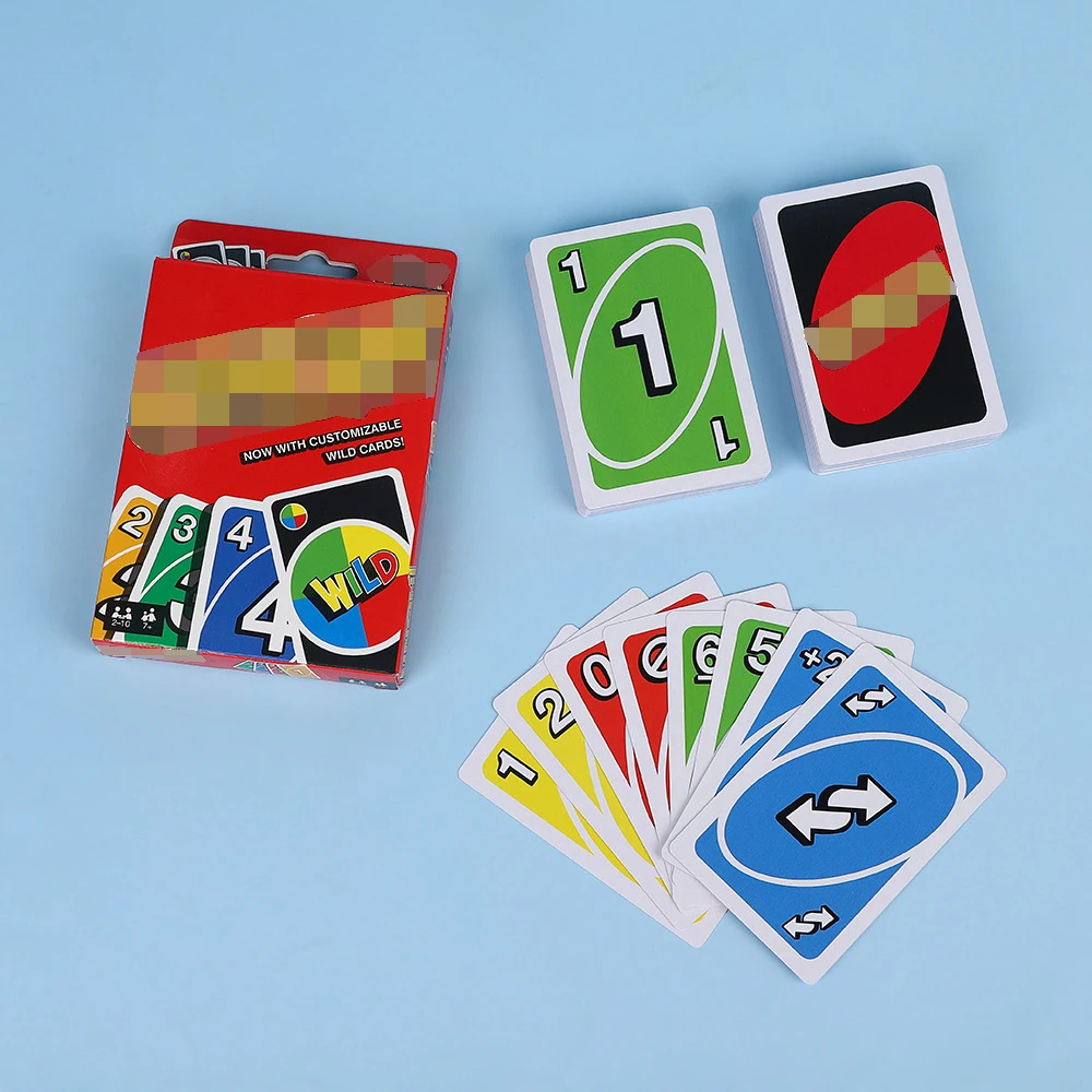 2024 на заказ оптовая продажа дешевые Мультяшные Аниме игры U N Os No Mercy Cards развлекательная настольная игра для семейной вечеринки