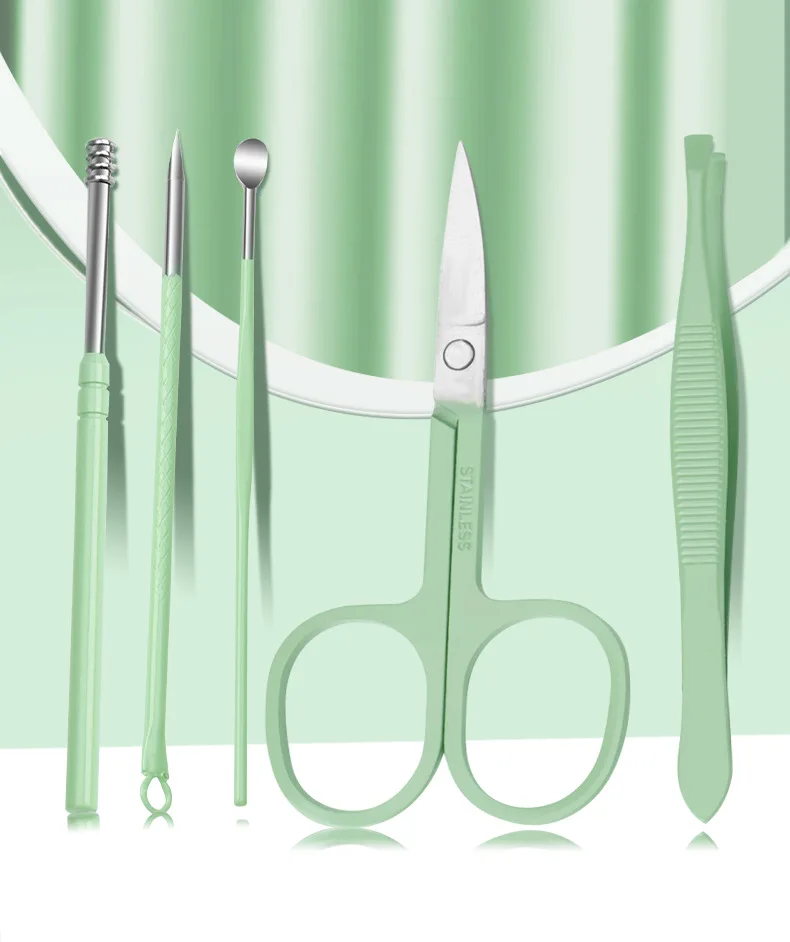 High Quality Stainless Steel Makeup Gift Sets Tools For Pedicure Manicure Grooming Scissors Set Beauty Tools Kit