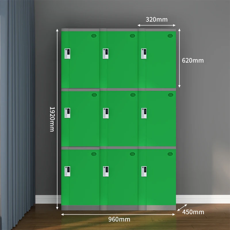 Highly Efficient Swimming Pool Locker Gym School Clothes Abs Plastic Locker