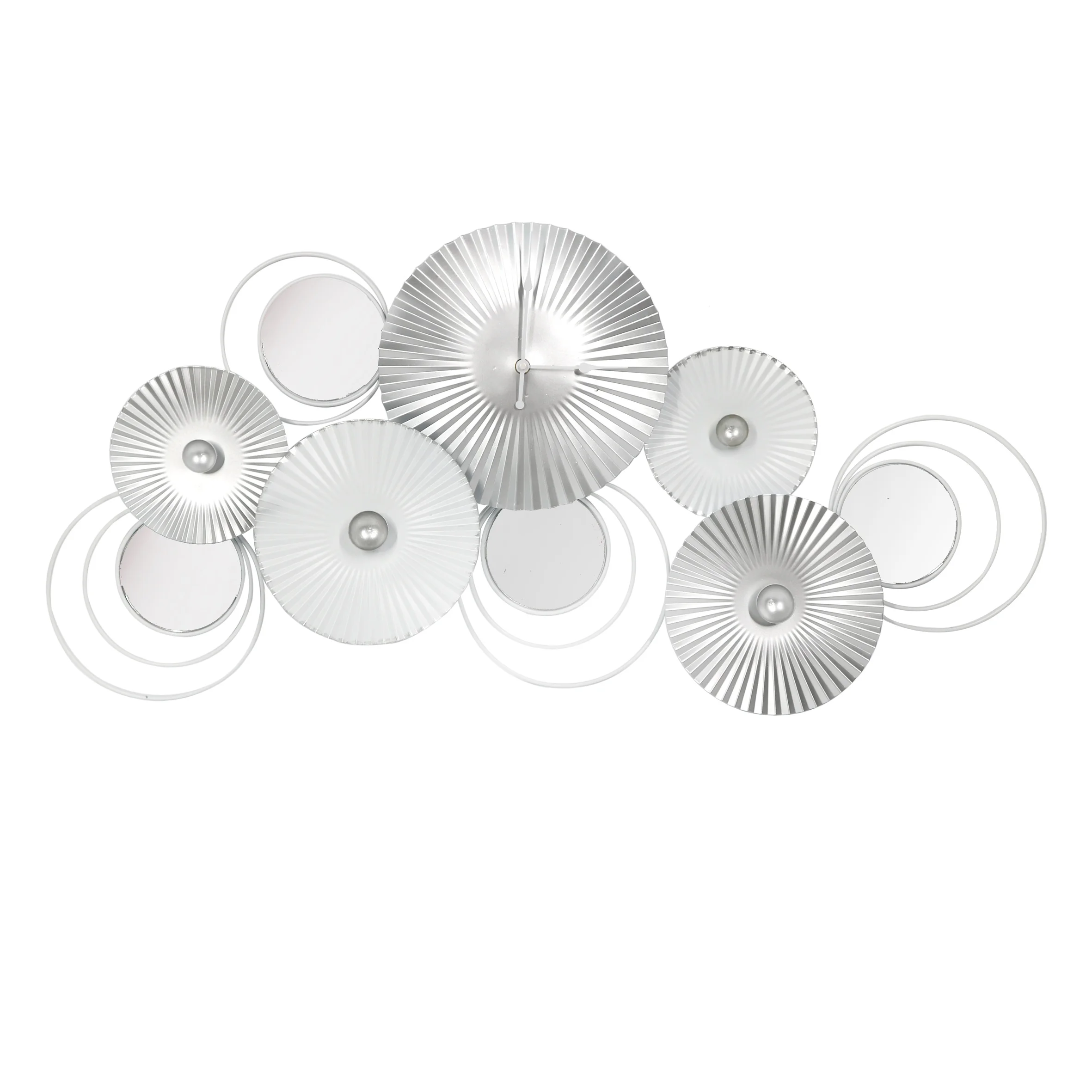 Роскошные аксессуары для домашнего декора, современный настенный интерьерный декор, металлические художественные часы, декоративные настенные часы для гостиной