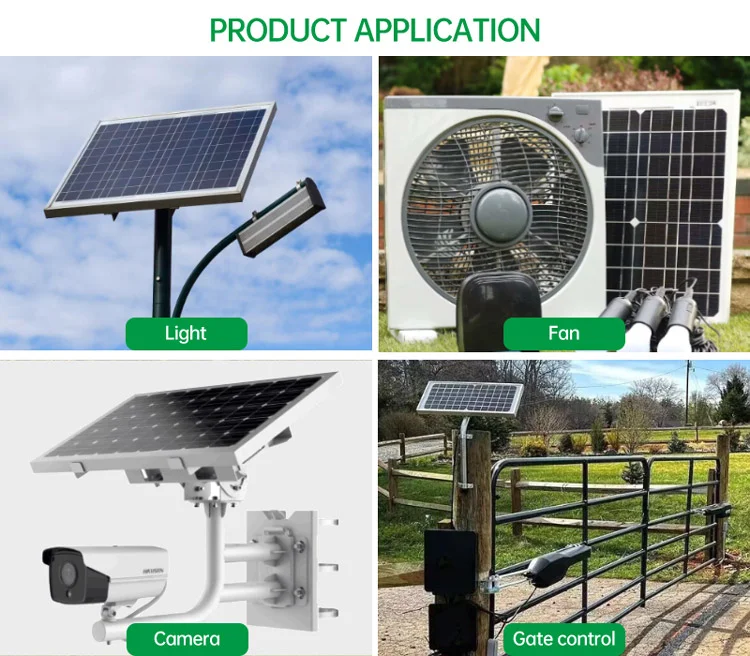 Slim Solar Panel 12v 18v Solar Power Plate 5w 10w 20w 30w 50w 80w 100w 150w Narrow Solar Strip Panel for Off-Grid System