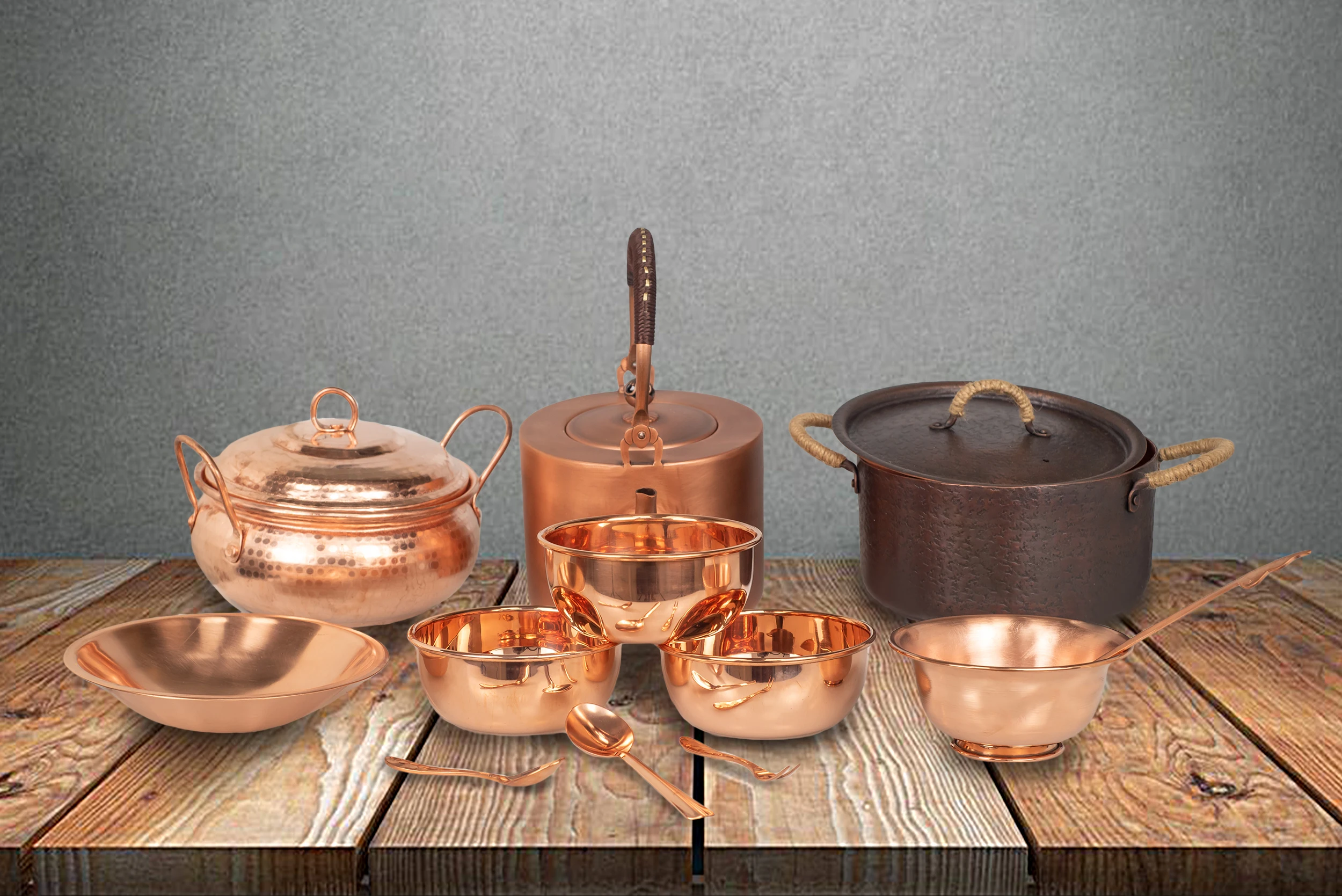 Wholesale 99.95% pure copper  for party ware Home Hotels bar Beer wine glasses