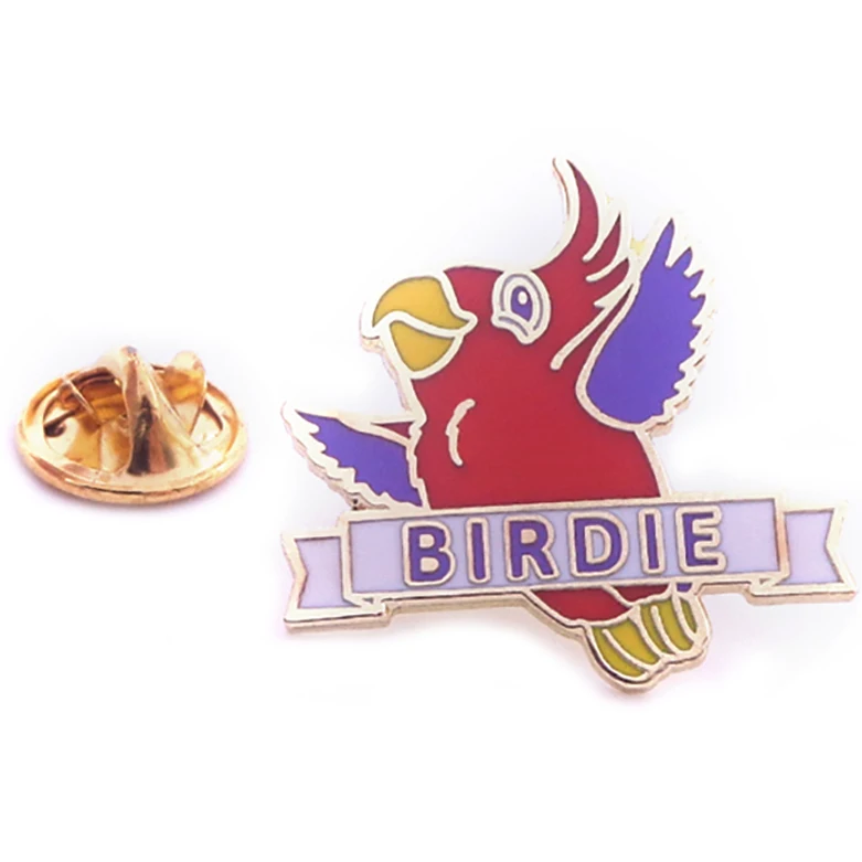 Promotion Custom Synthetic Enamel Guitar Shaped Lapel Pin For Souvenir