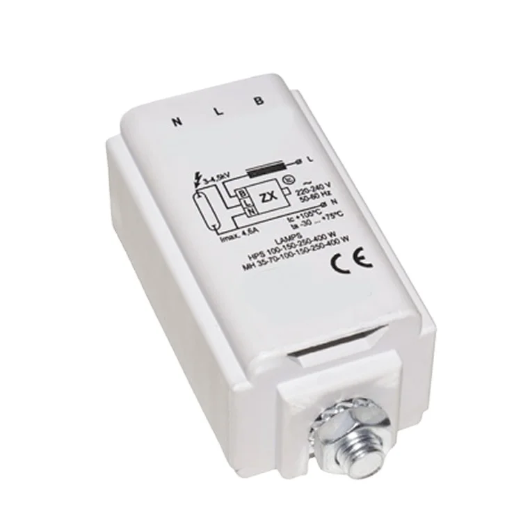 Plastic Housing Cooper Wire Hps Ignitor Mh Ignitor 70w 150w 250w 400w for Sodium Lamp and Metal Halide Lamp