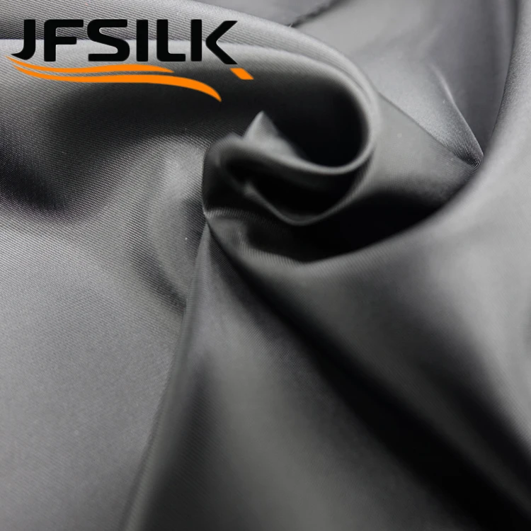 230t twill taffeta fabric polyester taffeta twill lining fabric 2/2 100%polyester poly twill lining