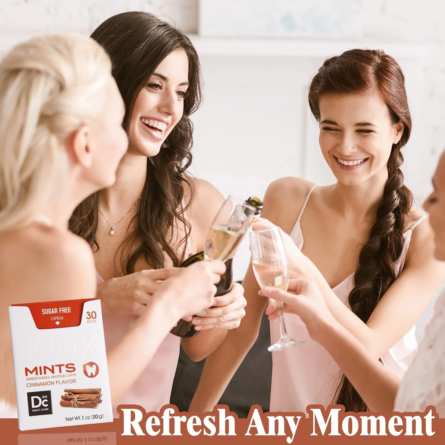 Xylitol Mints Mouth Acid Neutralizing Sugar-Free Does Not Promote tooth decay