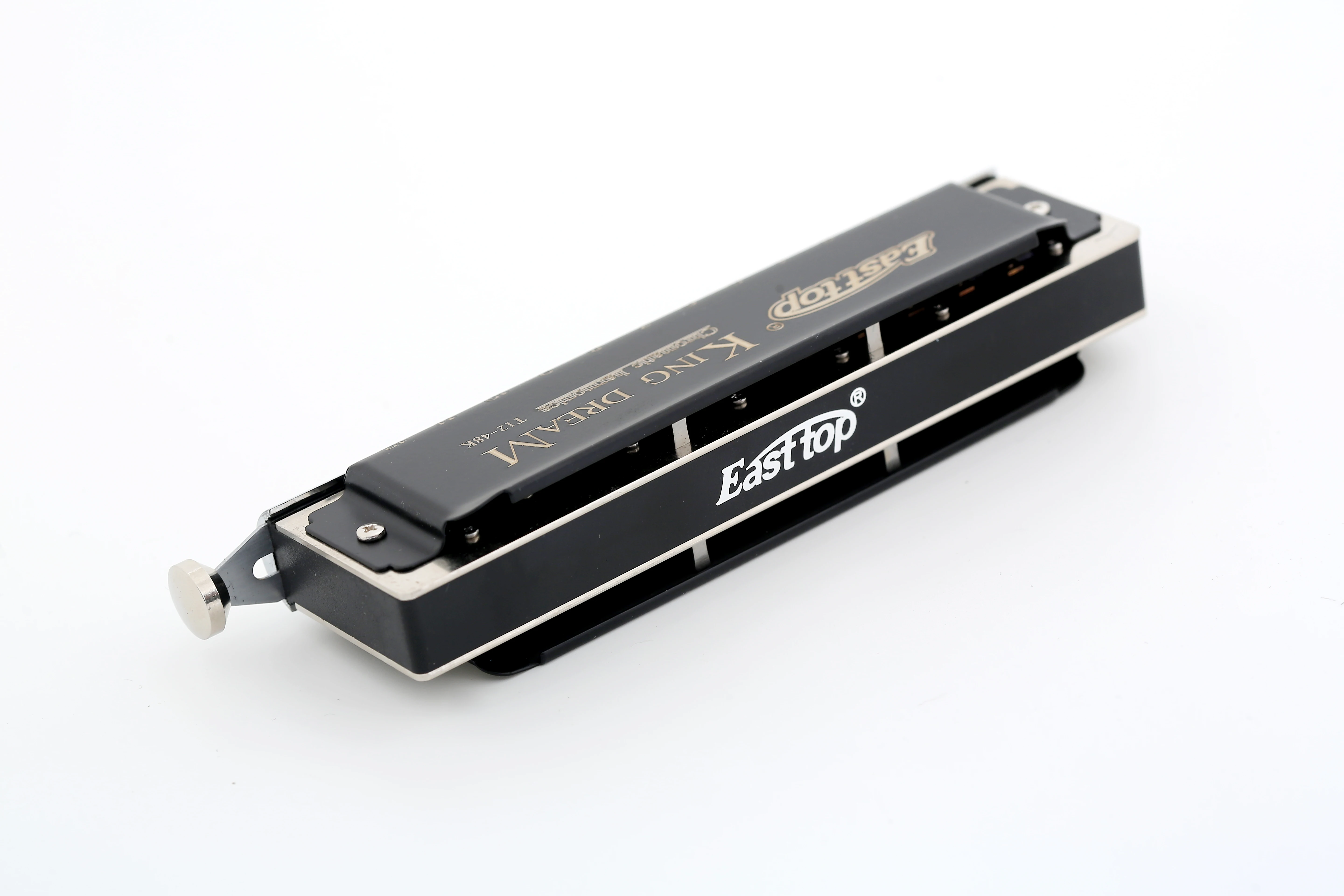 
T12-48K easttop chromatic harmonica golden dreamer 12hole harmonica key of c in zip pouch 