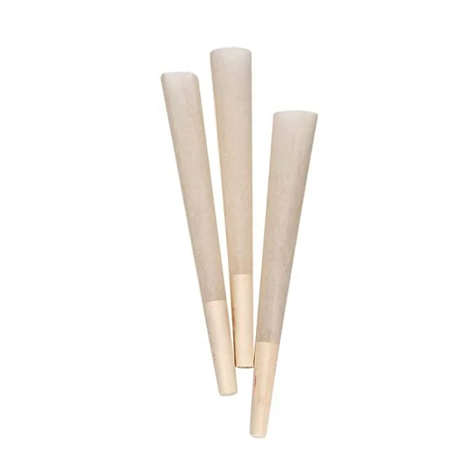 King size natural customized pre rolled king size paper cones for hemp papers smoking