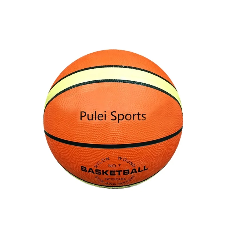 Pulei ball Rubber basketballs custom New Design Customize Your Own Cheap Photo Printed School Basketball