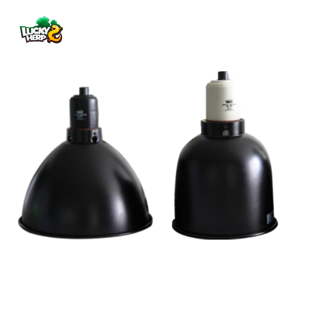 Reptile UVA/UVB/Heating Lamp/Solar Basking Bulb Lampshade Halogen Lamp Protector for Reptiles