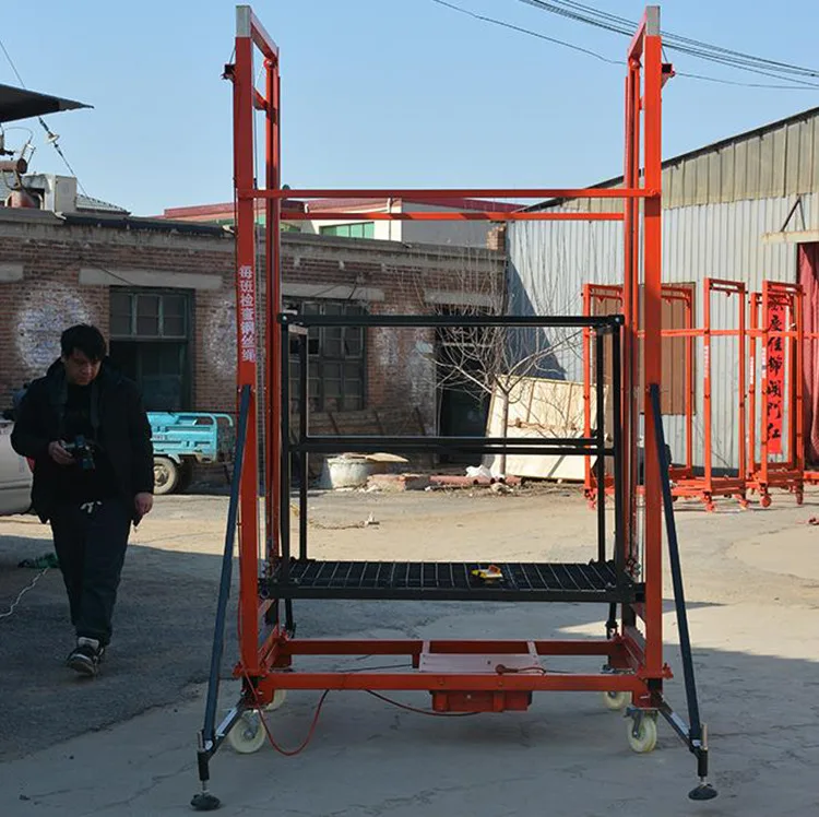 scaffolding frame 6m electric scaffold platform ZHONGPU  scaffolding