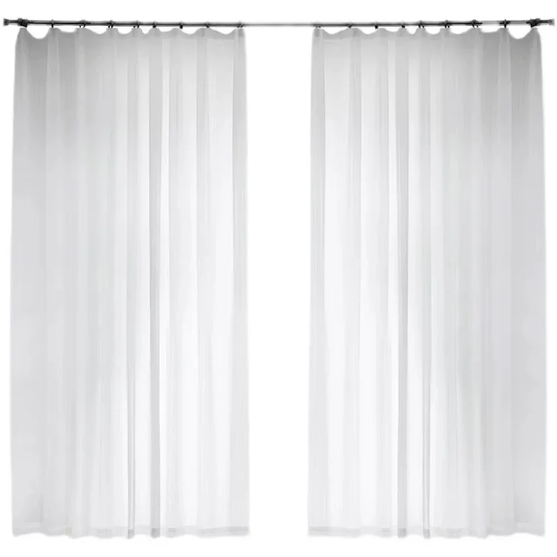 china manufacturer  line chiffon sheer curtain fabric polyester