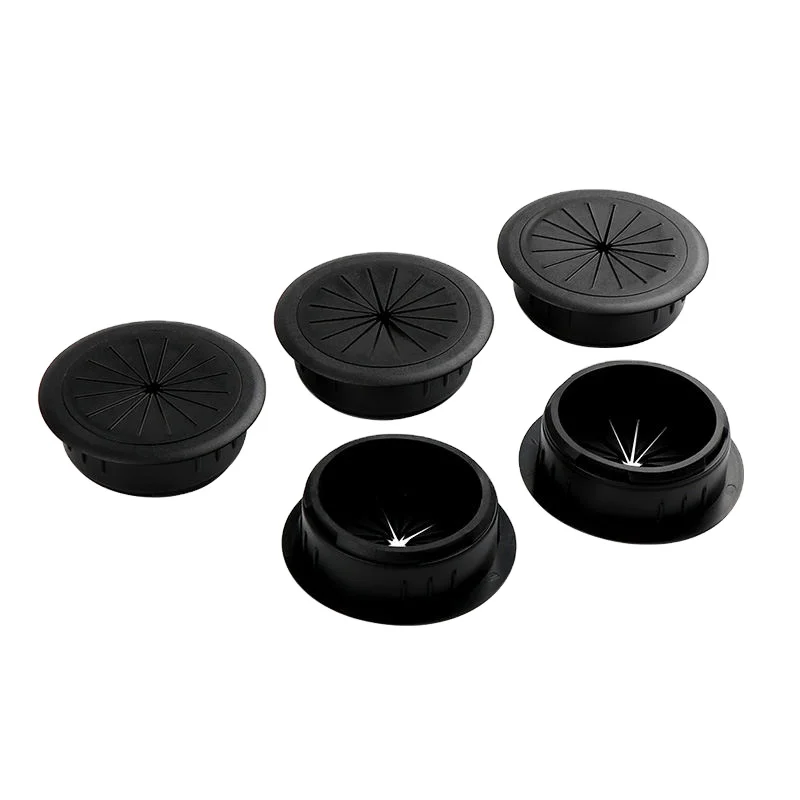 Wholesale Hot Sale desk power grommet ooffice Furniture Laptop Table ABS Desk Cable Grommet conference table desk grommet plugs