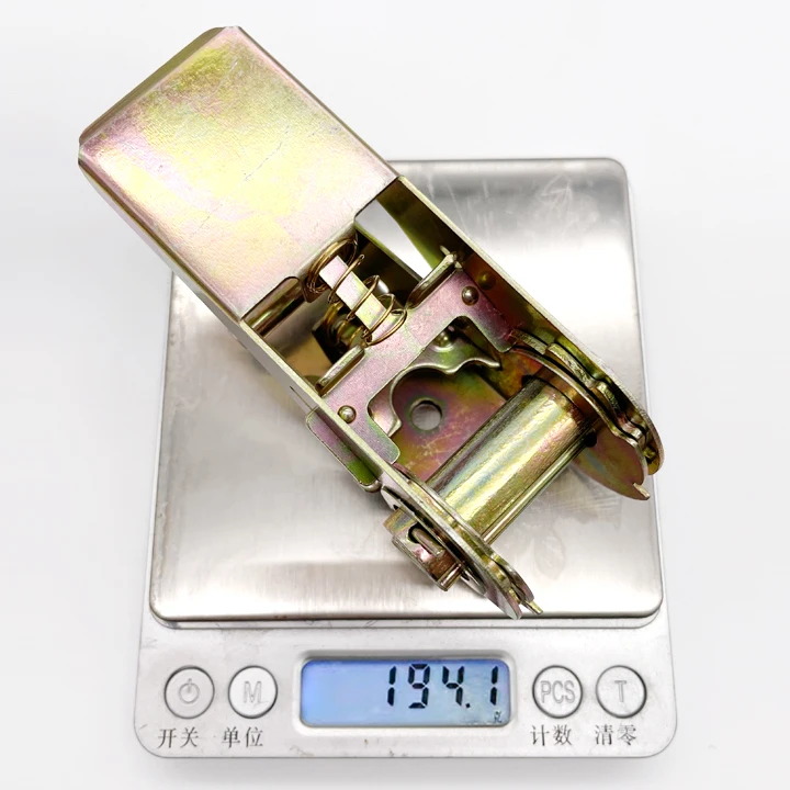 Ex-factory price 1 inch 25mm 800 kg tie down spanzet lashing ratchet straps