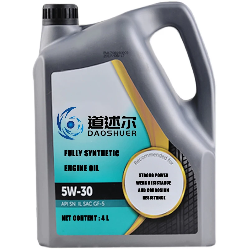 Factory SN Motoroil Wholesale Synthetic Api Grade Gasoline Lubricating China Motor Engine Oil
