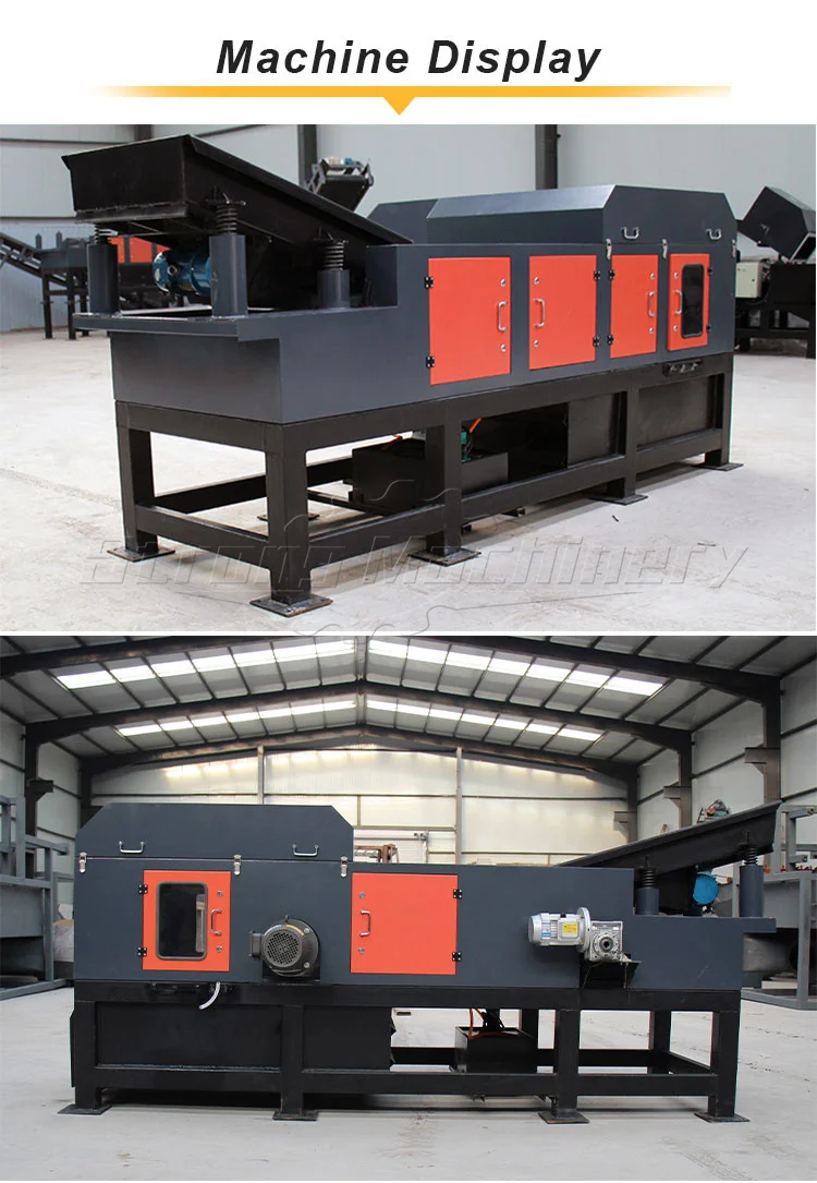 Aluminum and copper sorting machine eddy Current Separator Eccentric Eddy Current Separator Product for recycling metal