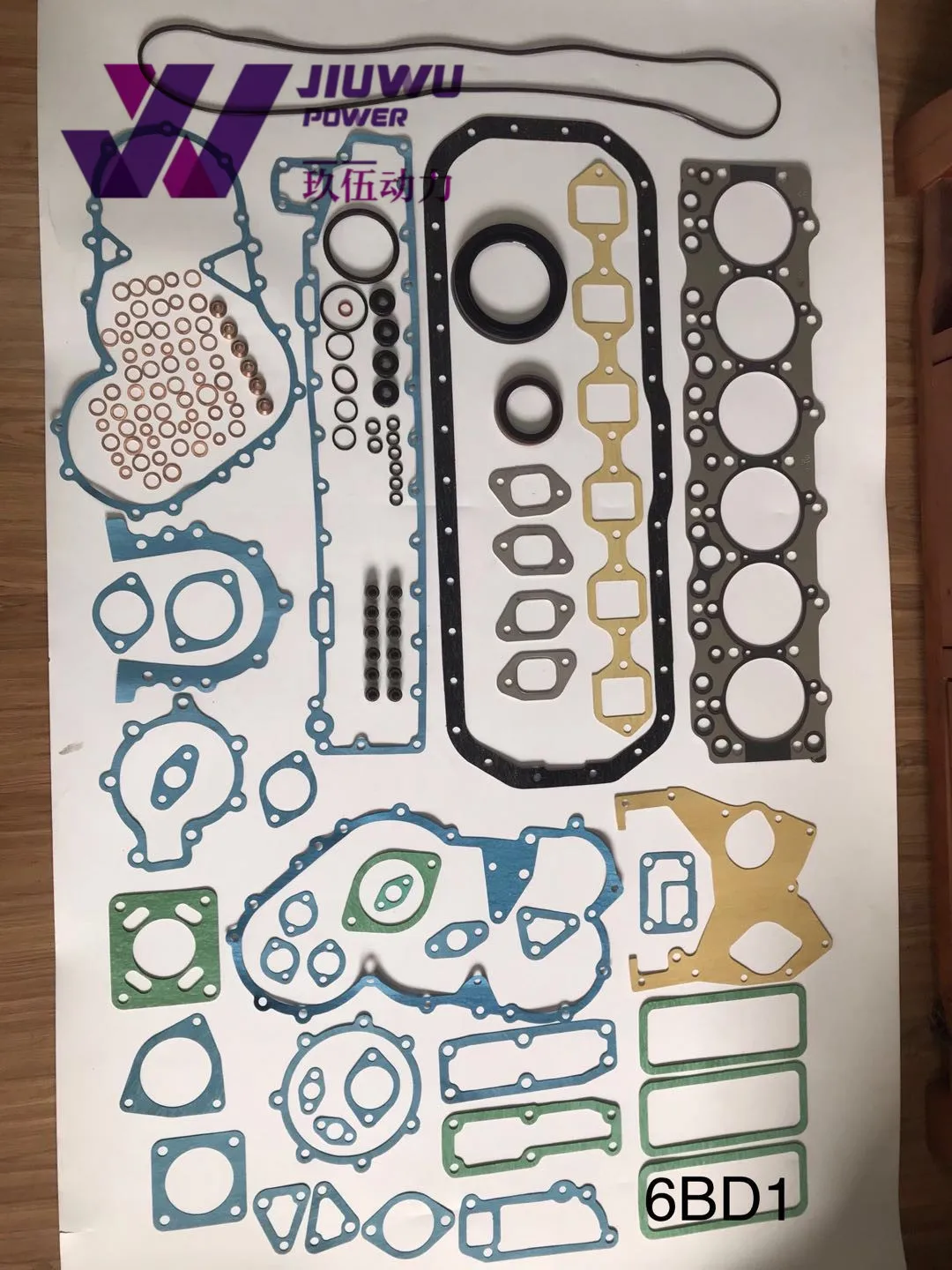 Construction Machinery Parts 1-87812982-0 Full Gasket Kit For 6HK1 ZX330-3 Excavator Model