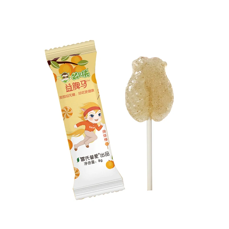 
Children health isomalt lollipops herbal hard candy lollipop sweets 
