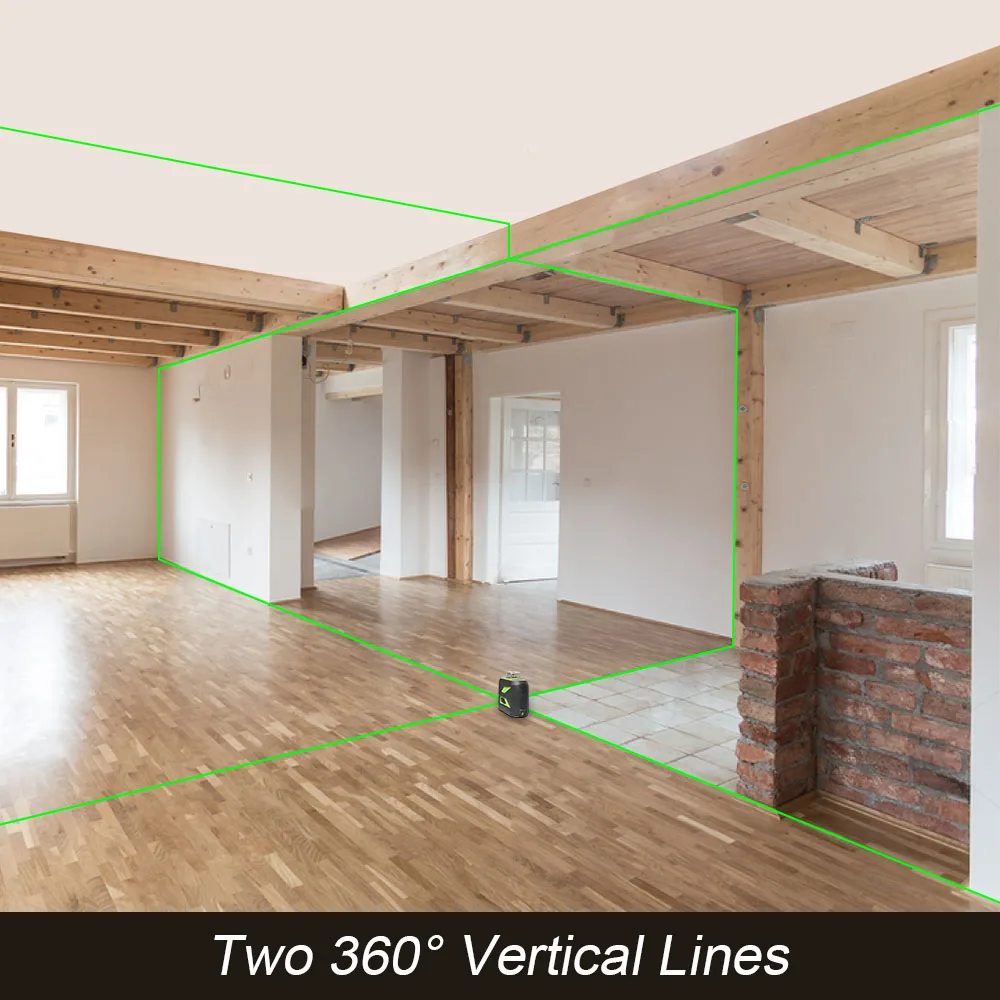 fukuda MW93T-3-3G  3D 12 Lines Self-Leveling 360  Vertical & Horizontal Green Beam Laser Level