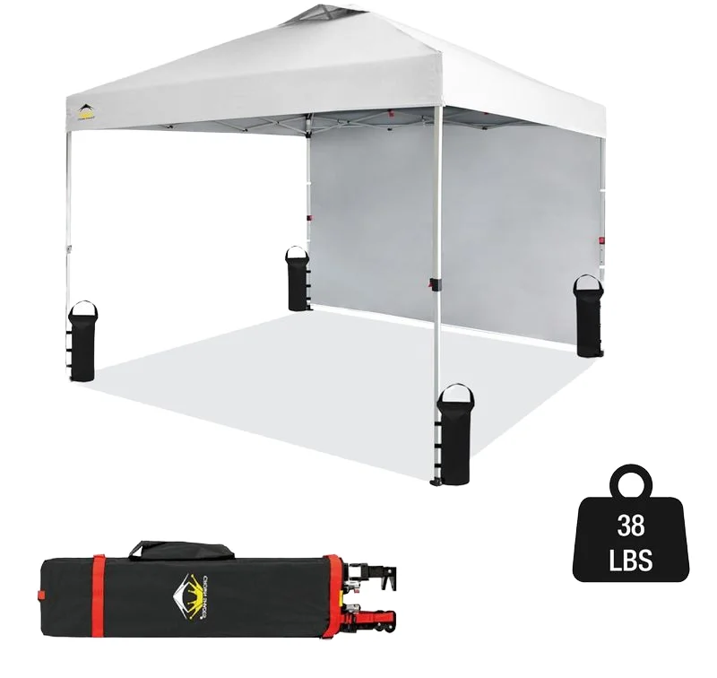 Durable custom canopy booth pop-up Steel tents 10x10 feet with corporate logo are available for event shows