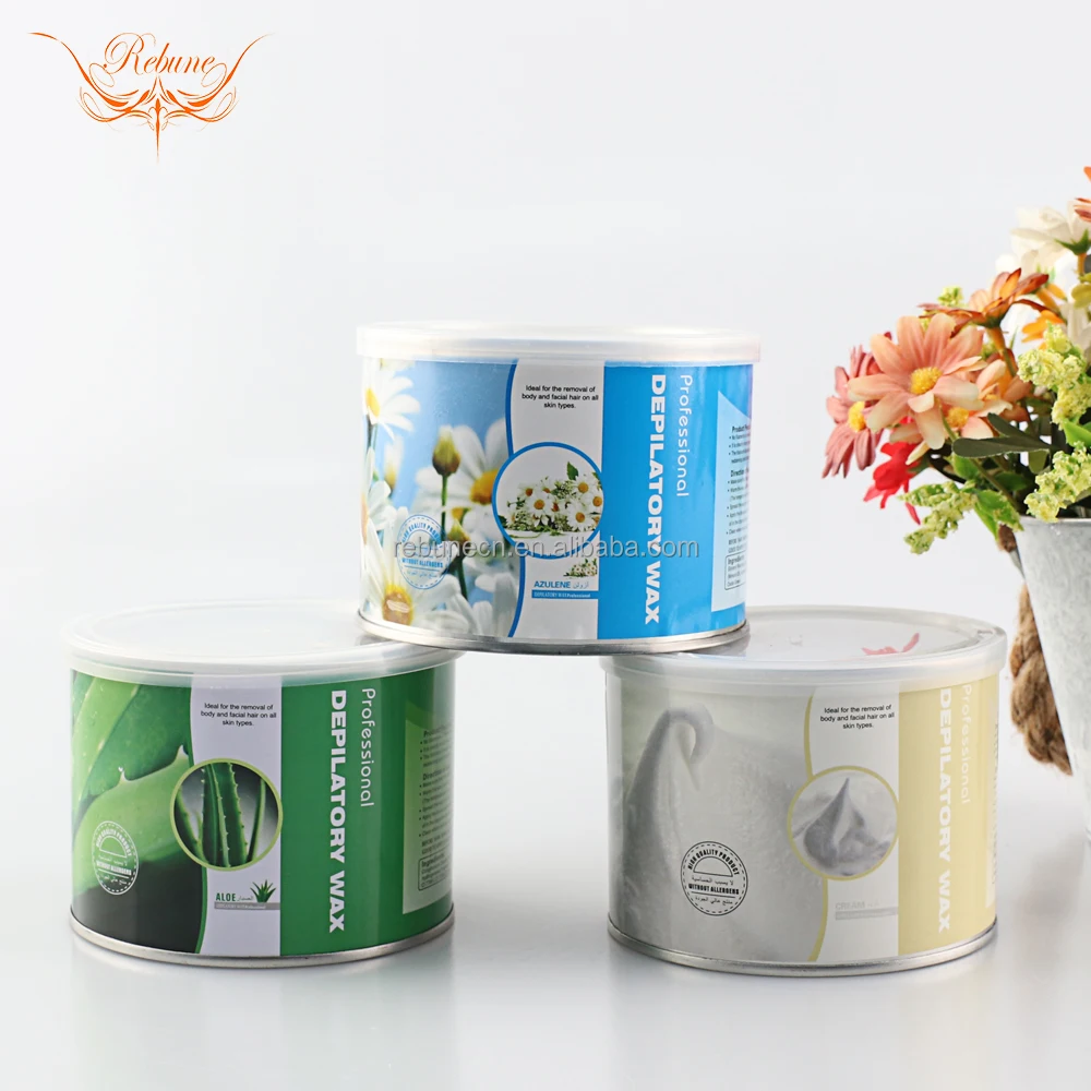 Factory Price Soft Hair Removal Wax with Strips 400g Soft Strip Depilatory Wax for Beauty Skin