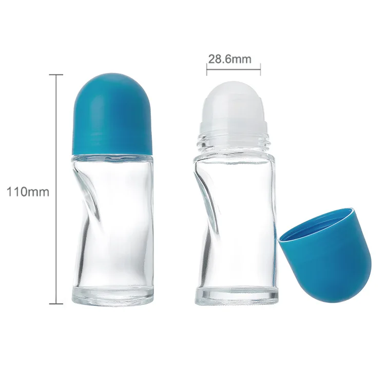 New Factory Direct Supply Roller Ball Bottles Wholesale,Glass Roller Bottles Bulk,28.6mm Large Wholesale Glass Roller Bottles