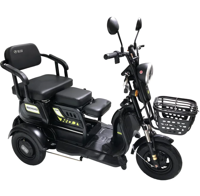 BODO tricycle electric bicycle e-cargo bike 3 wheel electric bike for passenger